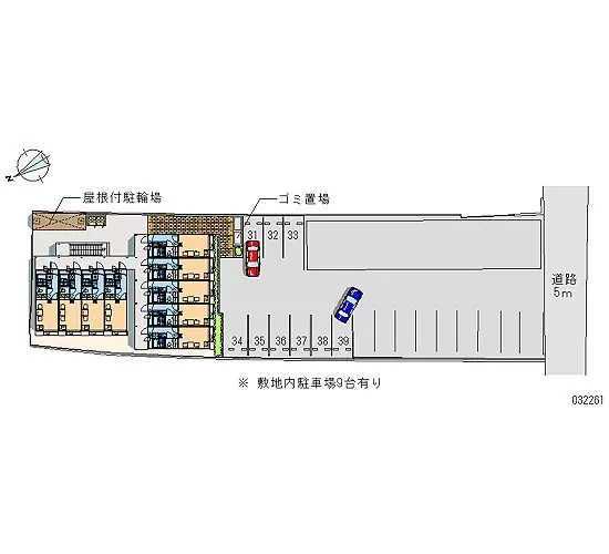 ★手数料０円★姫路市庄田　月極駐車場（LP）